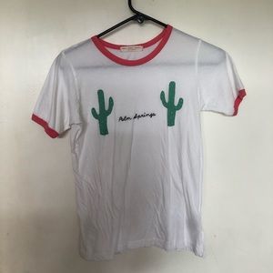 Penny Tee Shirt Embroidered “Palm Springs”